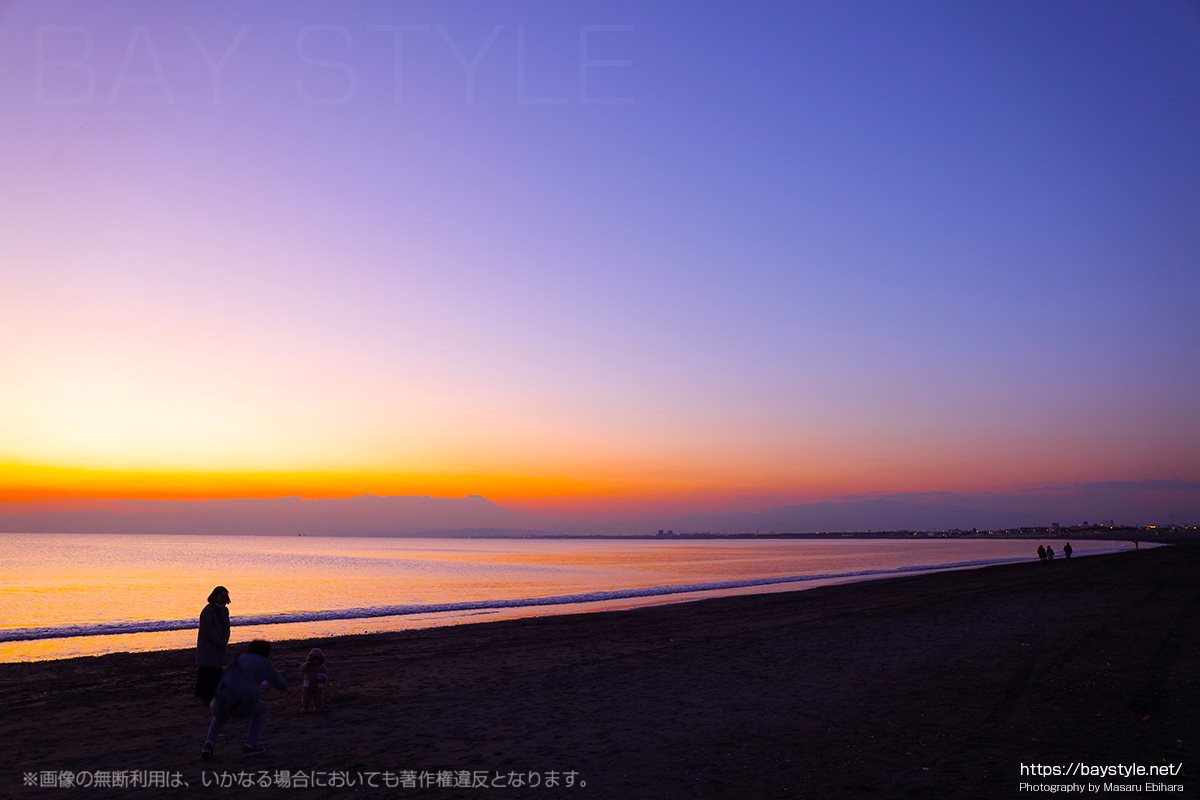 江ノ島の夕暮れ