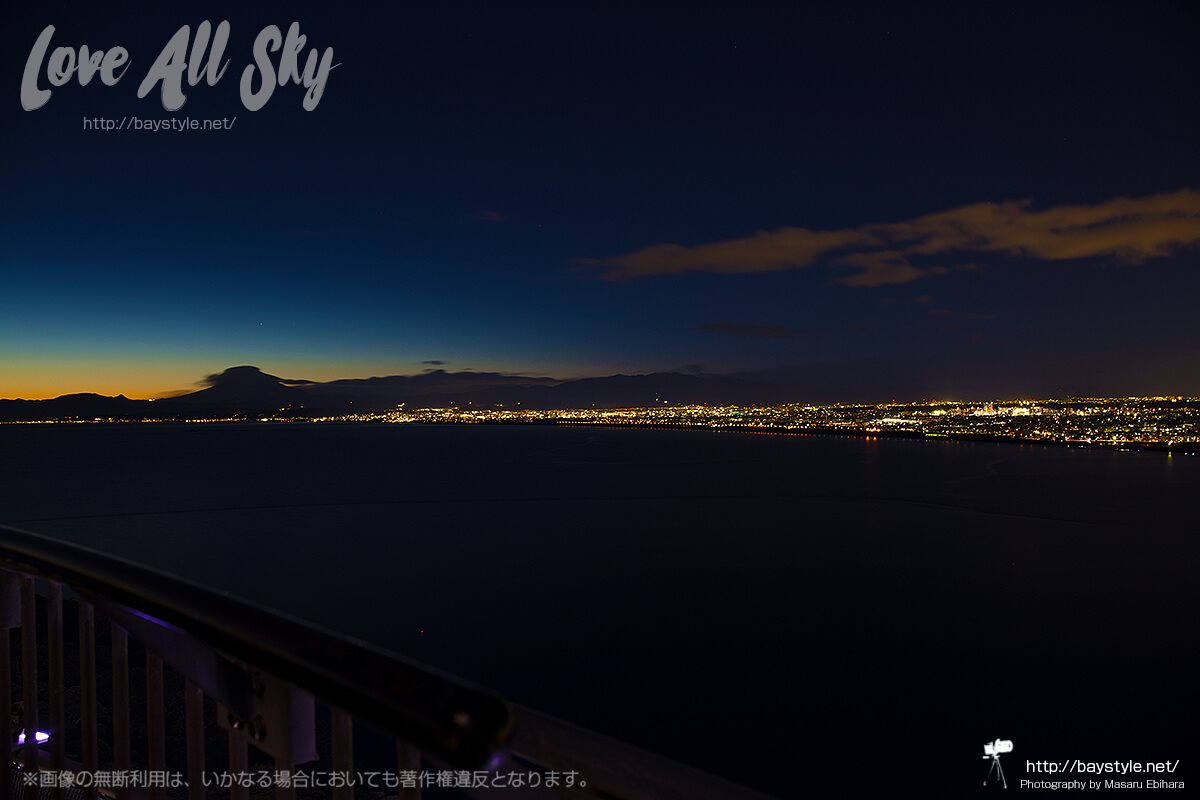 江ノ島展望台からの夜景