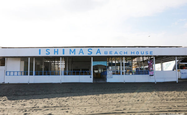 ISHIMASA（石政）、片瀬東浜海水浴場の海の家