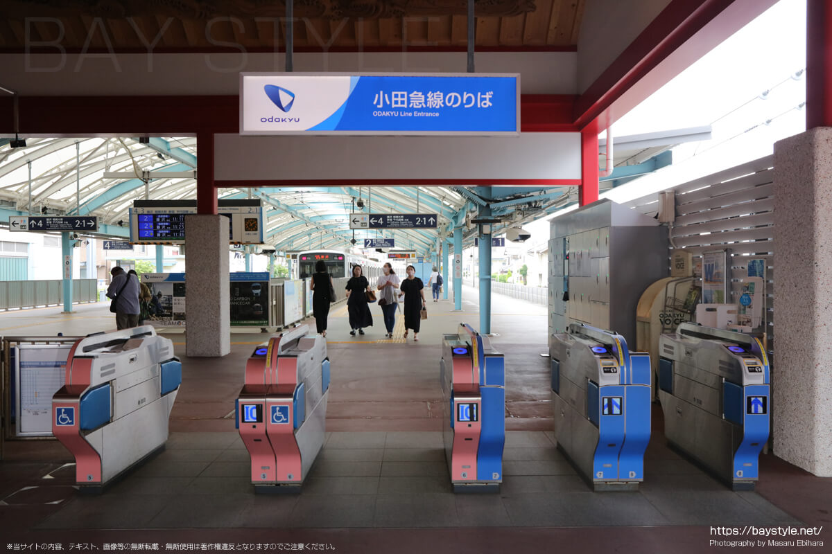 小田急線片瀬江ノ島駅のロッカーの場所（2022年6月21日時点の情報）