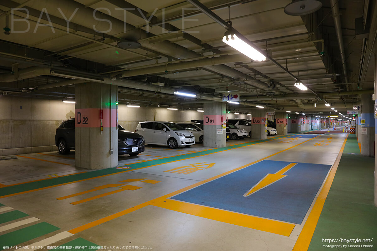 江ノ島の駐車場