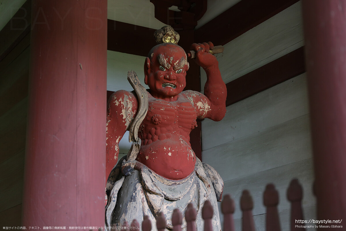 妙法寺の仁王像
