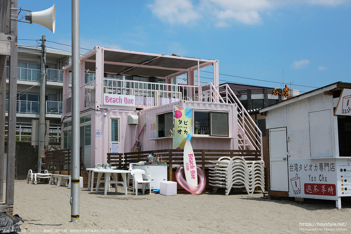 Beach One（ビーチワン）、逗子海水浴場の海の家