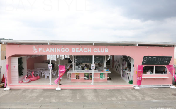 FLAMINGO BEACH CLOBE（フラミンゴビーチクラブ）（江の島海の家2022・片瀬西浜）