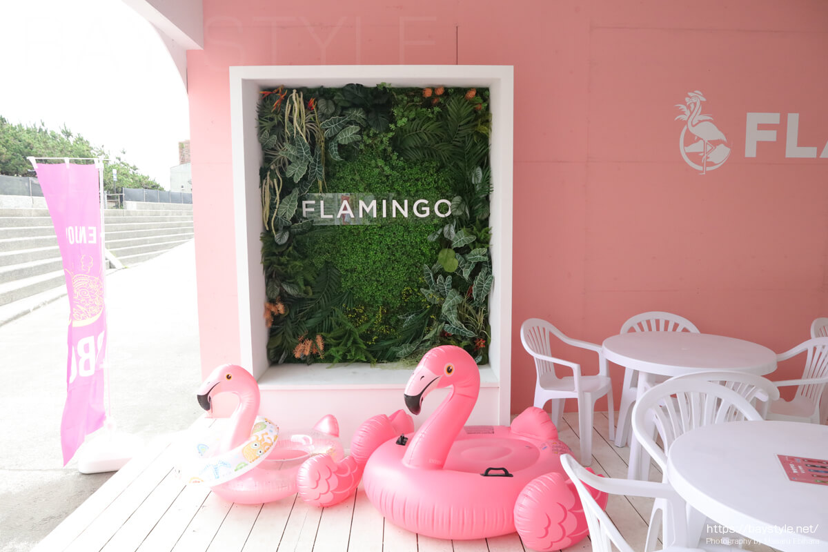 FLAMINGO BEACH CLOBE（フラミンゴビーチクラブ）（江ノ島海の家2022・片瀬西浜）