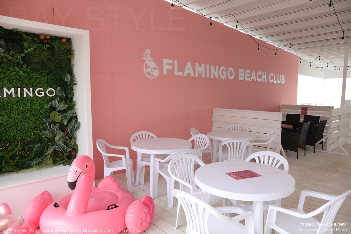 FLAMINGO BEACH CLOBE（フラミンゴビーチクラブ）（江ノ島海の家2022・片瀬西浜）